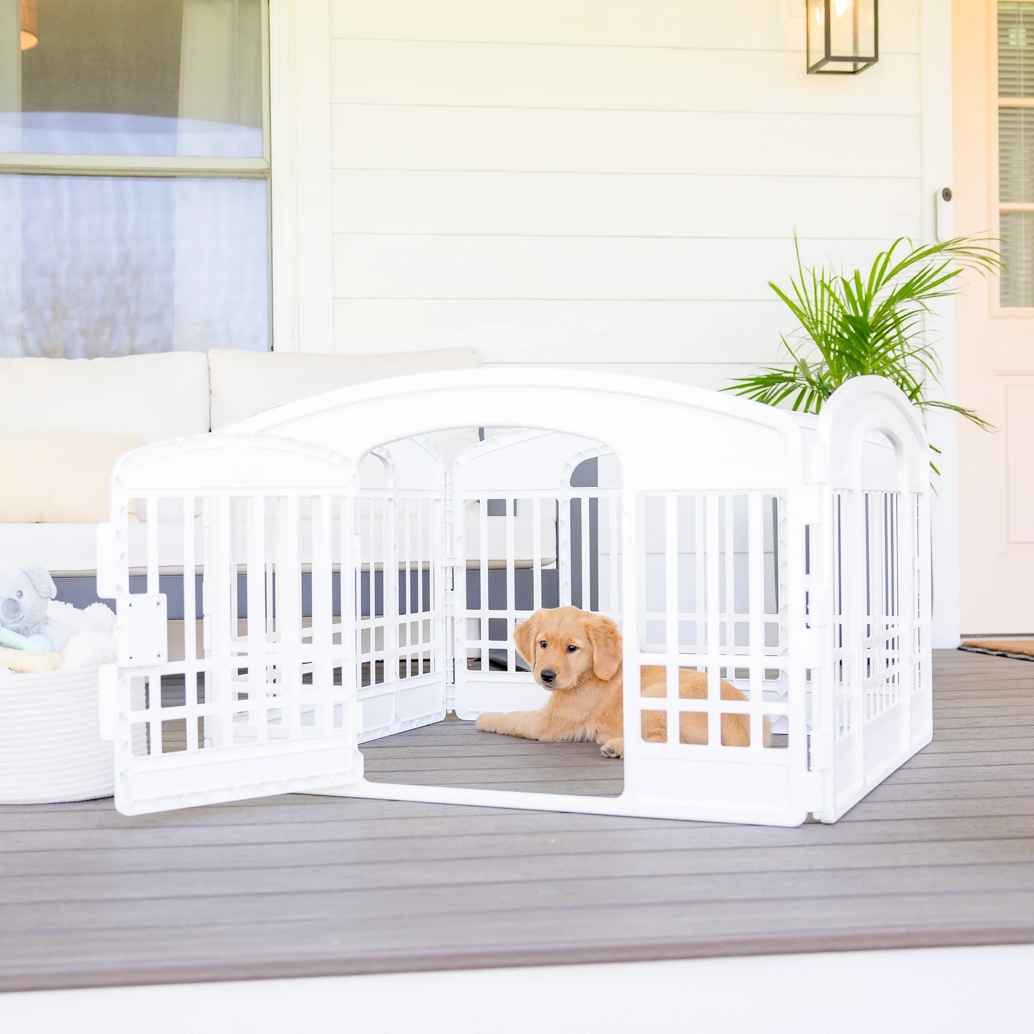 4-Panel Plastic Pet Pen - Image 6