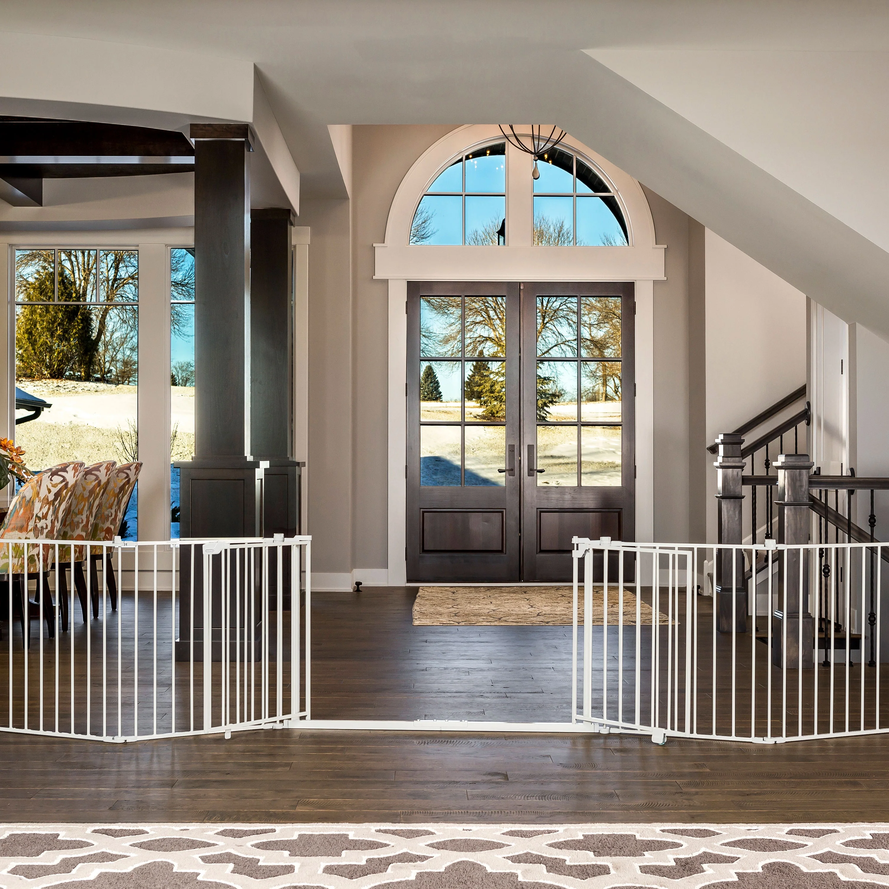 Double-Door Super Wide Pet Gate & Pet Yard - Image 5