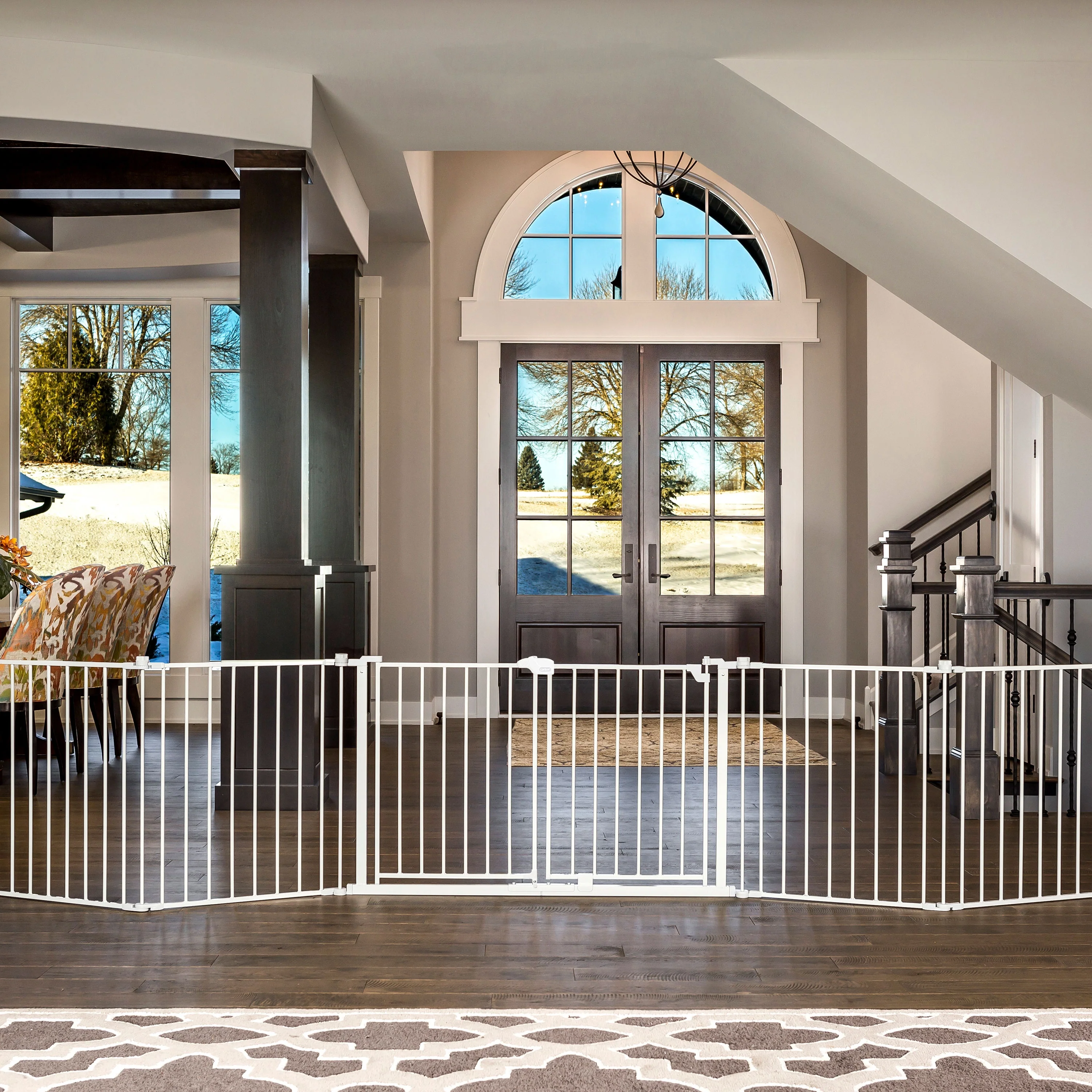 Double-Door Super Wide Pet Gate & Pet Yard - Image 6