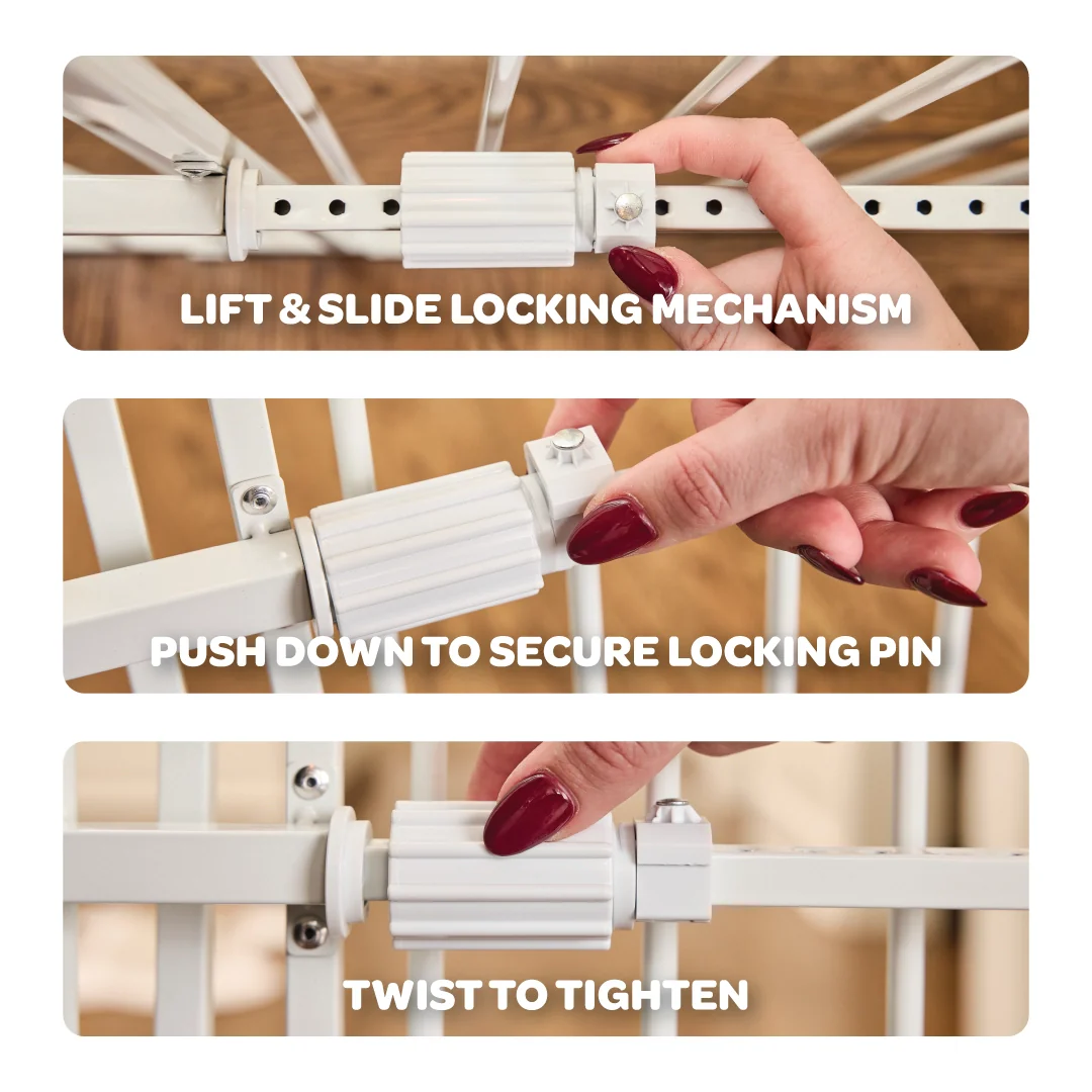 Lil Tuffy® Expandable Pet Gate - Image 4