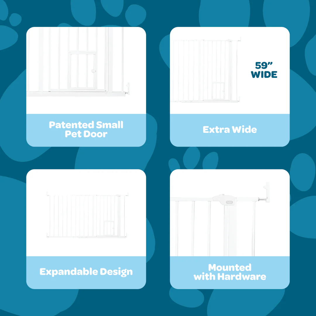Maxi Walk-Thru Pet Gate - Image 3