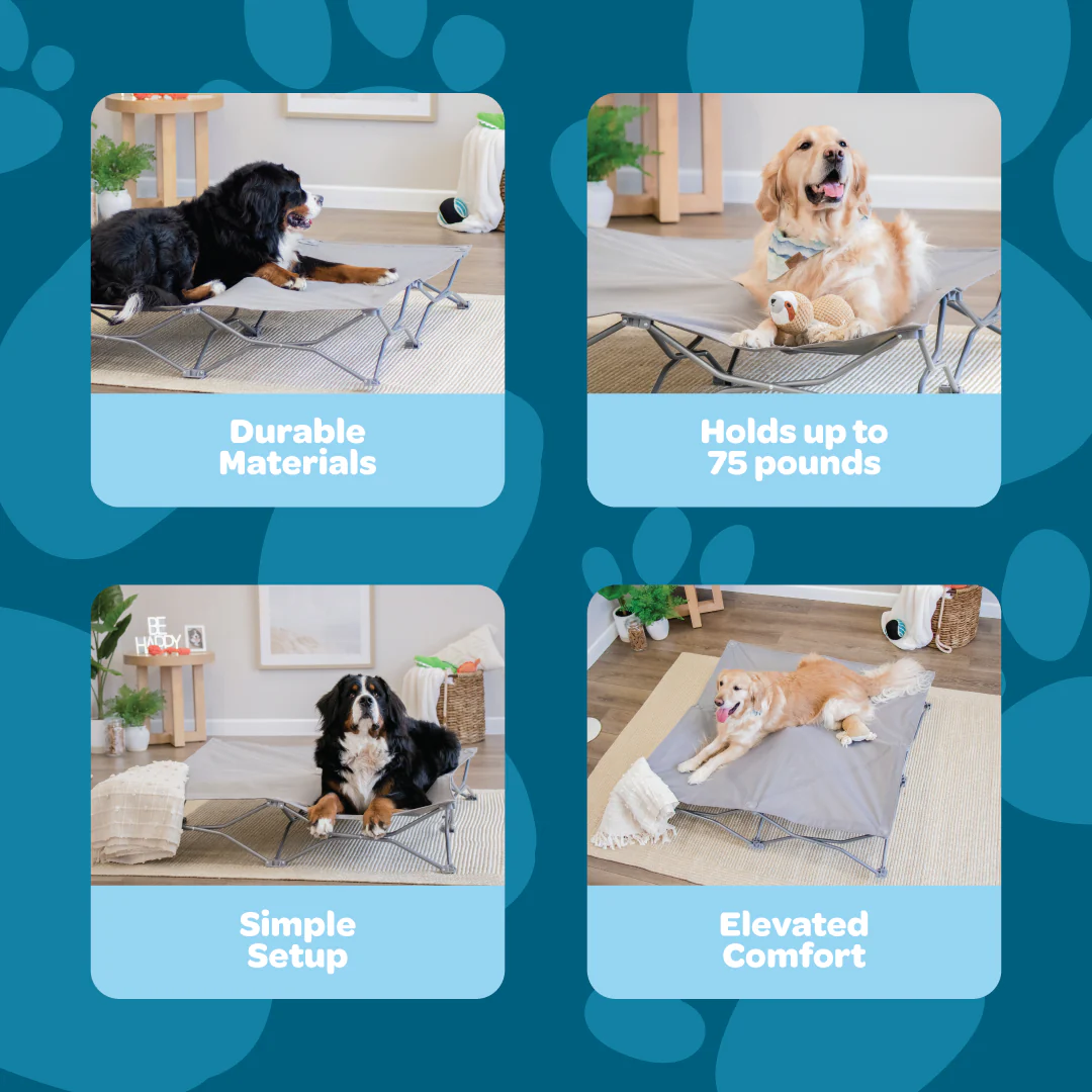 Portable Pup Pet Bed Extra Wide - Image 3