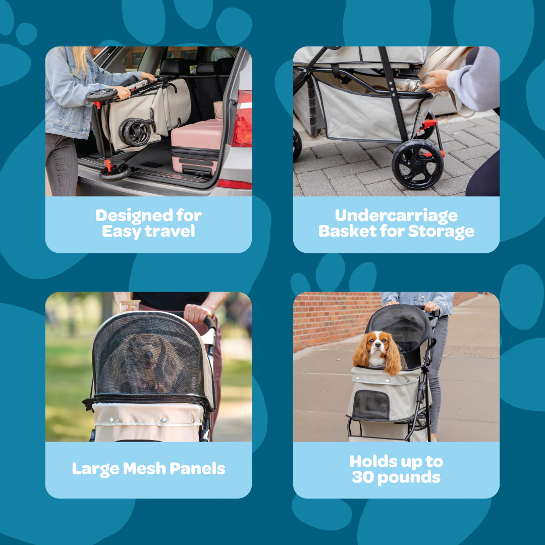 Portable Pup Pet Stroller - Image 3