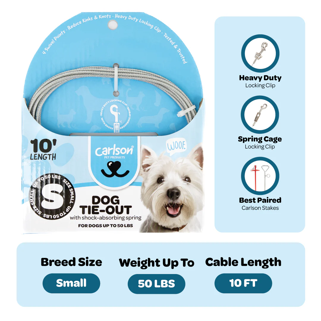 Small Dog Tie-Out Cable - Image 3