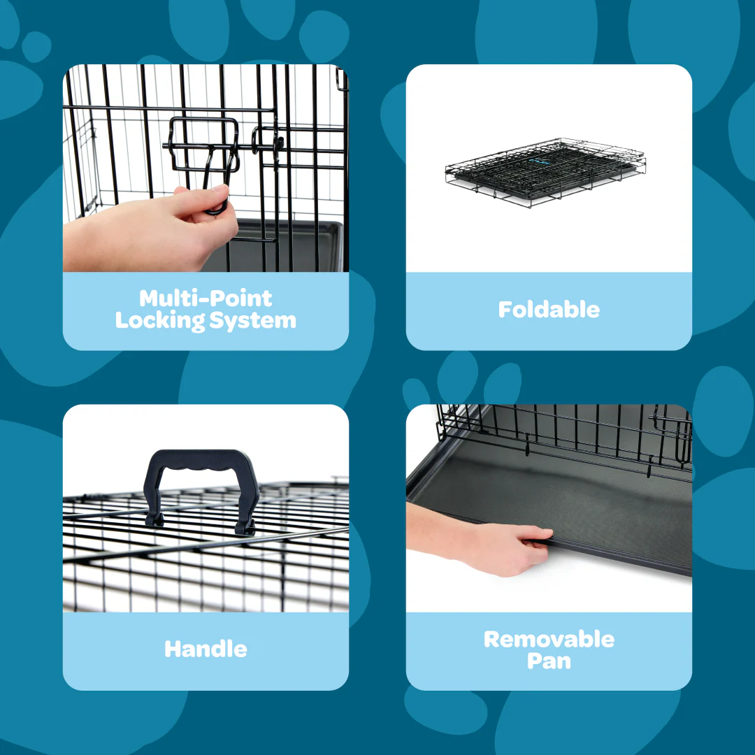Small Single-Door Dog Crate - Image 3